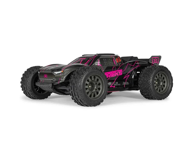 Arrma Vorteks 223S 1/10 BLX Brushless RTR 2WD Stadium Truck (Pink) w/SLT2