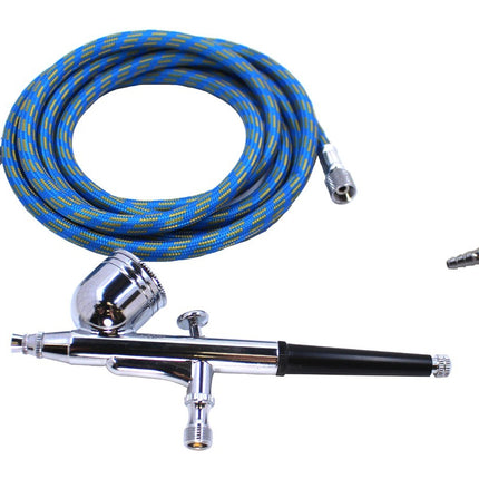 Spaz Stix Dual Action Gravity Feed Airbrush & Air Compressor Combo SZX50000