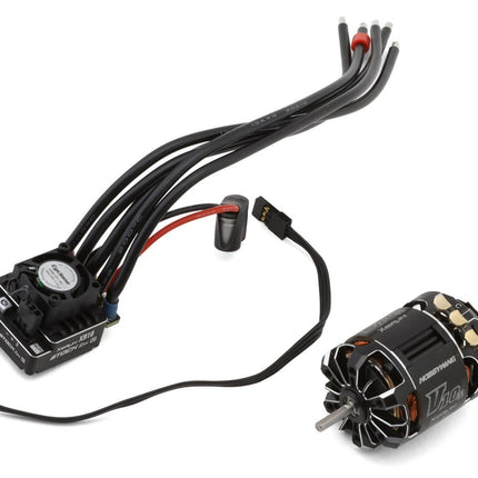 Hobbywing XR10 Stock Spec G2 Sensored Brushless ESC & V10 G5 Motor Combo (13.5T)