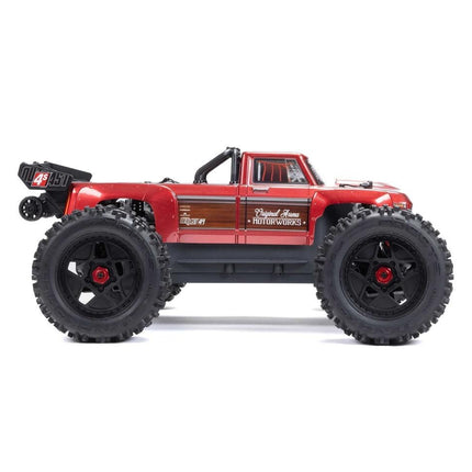 Arrma Outcast 4S V2 BLX Brushless RTR 1/10 Stunt Truck (RED) ARA4410V2T4