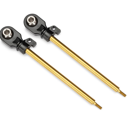 Traxxas 10964T 110 mm GT-Maxx TiN-Coated Steel Shock Shafts (2) Funco TRA10964T