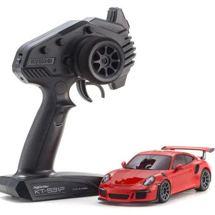 Kyosho Mini-Z RWD Porsche 911 GTR RS MR-04 Readyset, Lavaorange