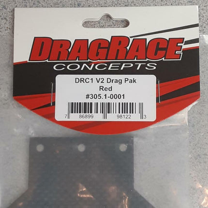DragRace Concepts DRC1 Drag Pak V2 Street Eliminator Drag Conversion Kit Red New