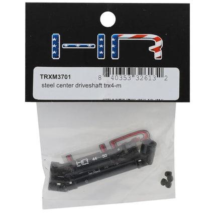 Hot Racing Steel Center Driveshaft for Traxxas TRX-4M (Front/Rear)