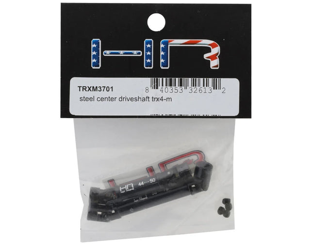 Hot Racing Steel Center Driveshaft for Traxxas TRX-4M (Front/Rear)