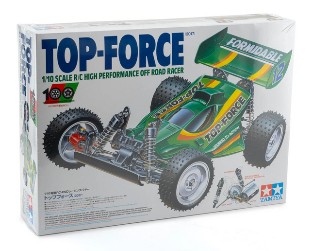 Tamiya 2017 Top-Force 1/10 4WD Limited Edition Electric Buggy Kit TAM47350