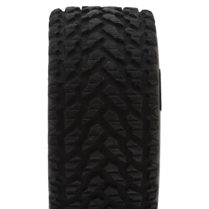 Traxxas 10873-WHT Mini Rally Pre-Mounted Tires White (Soft) TRA10873-WHT