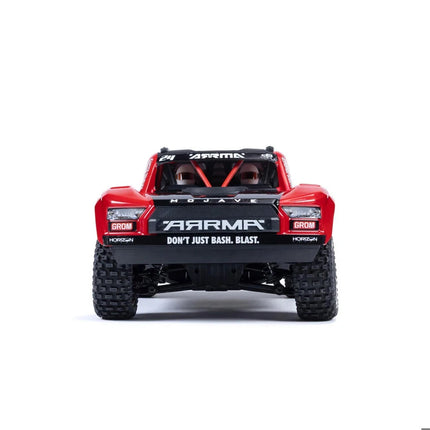 Arrma Mojave Grom MEGA 4WD 380 Brushed 1/18 Electric Desert Truck RTR Red/Black