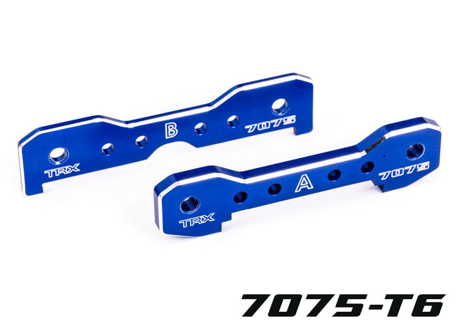 Tie Bars Front 7075-T6 Aluminum Blue-Anodized Sledge TRA9629