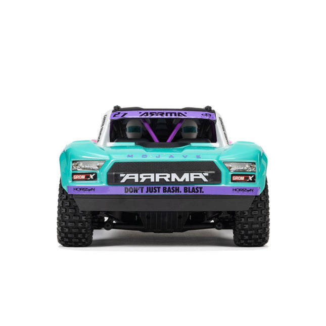 Arrma MOJAVE GROM 223S BLX Brushless 4X4 RTR with Battery & Charger Teal/Pink