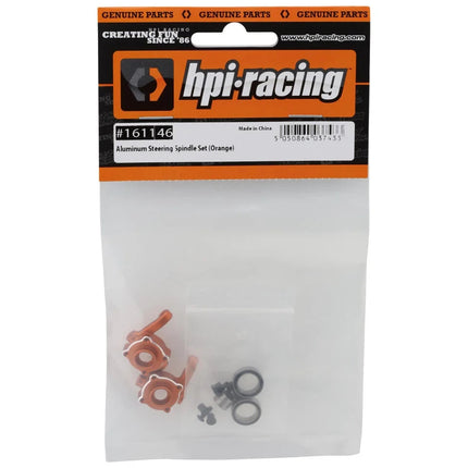 HPI Venture18 Aluminum Steering Knuckles (Orange) (2) HPI161146