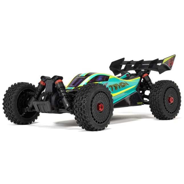 Arrma 1/8 TYPHON 223S BLX Brushless 4X4 Buggy RTR with DSC, Green ARA4306V4T1