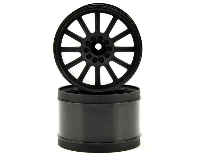 JConcepts 3340B 12mm Hex Rulux 2.8" Wheel (2) (Black) JCO3340B