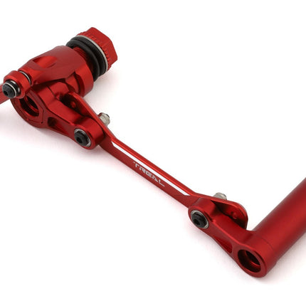 Treal Hobby Aluminum Servo Saver Steering Bellcrank Set Traxxas Sledge (Red)