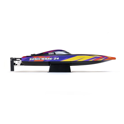 Pro Boat Sonicwake 24" Self-Righting Brushless w/Batt/Charger RTR Red PRB1992T1