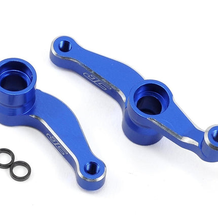 JConcepts Aluminum Steering Bell Crank Set Blue 2354-1