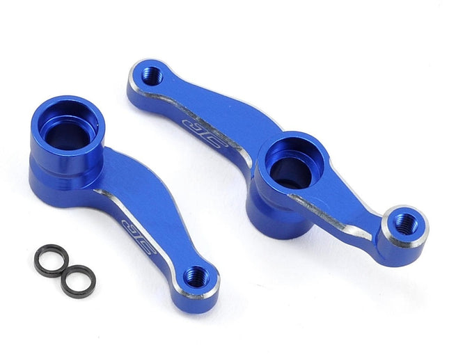 JConcepts Aluminum Steering Bell Crank Set Blue 2354-1