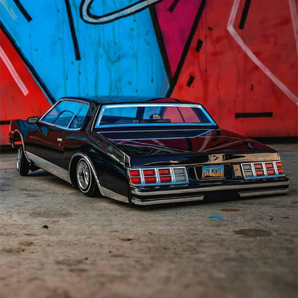 Redcat 1979 Chevrolet Monte Carlo 1/10 RTR Scale Hopping Lowrider Black RER37998