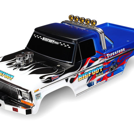Traxxas Bigfoot Flame Decal Body Painted TRA3653