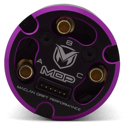 Maclan MDP Drift Performance Brushless Sensored Motor 10.5T Black/Purple MCL1095