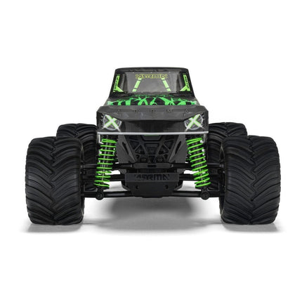 ARRMA Quake Grom 4x4 1/16 Scale RTR Brushed Monster Truck Green ARA2137T2