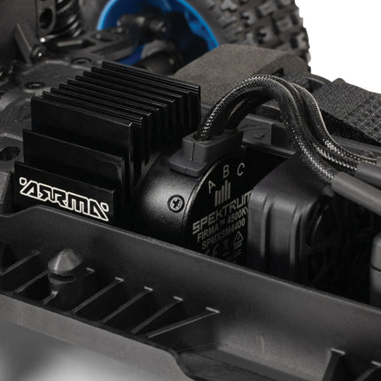 Arrma Mojave GROM 4X4 223S BLX Brushless Small Scale Desert Truck RTR White/Blue