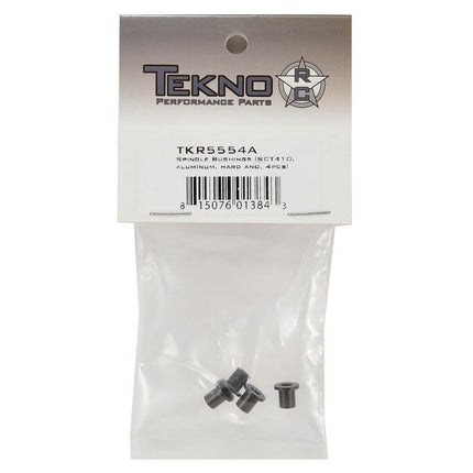 Tekno RC Aluminum Spindle Bushing (4) (Hard Anodized) TKR5554A