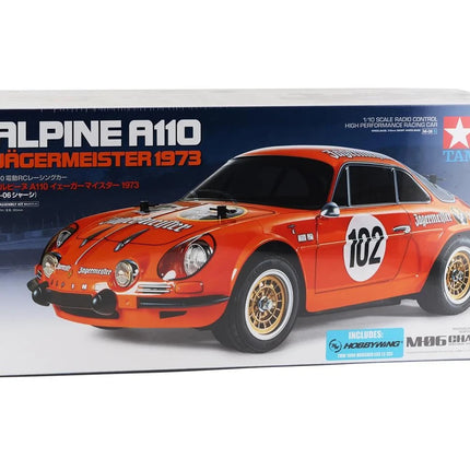 Tamiya 1/10 Alpine A110 1973 Jager Meister Electric 2wd On-Road Kit M-06 Chassis