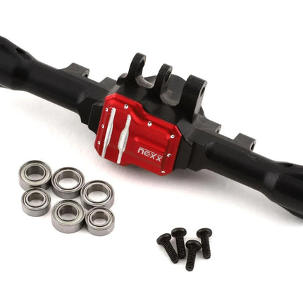 NEXX Racing Aluminum Rear Axle Housing for Traxxas TRX-4M (Black)