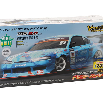 Yokomo DP-MS15 RD2.0 "Rookie Drift" 1/10 RWD Drift Car Kit (Clear) YOKDP-MS15