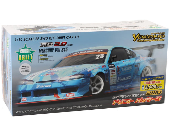 Yokomo DP-MS15 RD2.0 "Rookie Drift" 1/10 RWD Drift Car Kit (Clear) YOKDP-MS15