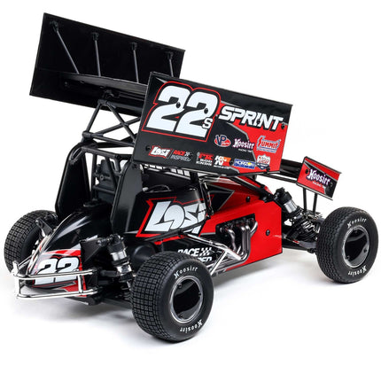 Losi 22S 1/10 Brushless 2WD RTR Sprint Car Red w/Battery & Charger LOS2359