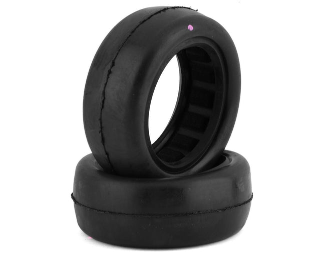 Raw Speed RC Slick 2.2" 1/10 2WD Front Buggy Tires (Gumball (Pink) RWS161102GB