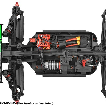 Team Corally Kagama XP 6S Monster Truck, Roller Chassis Version, Green