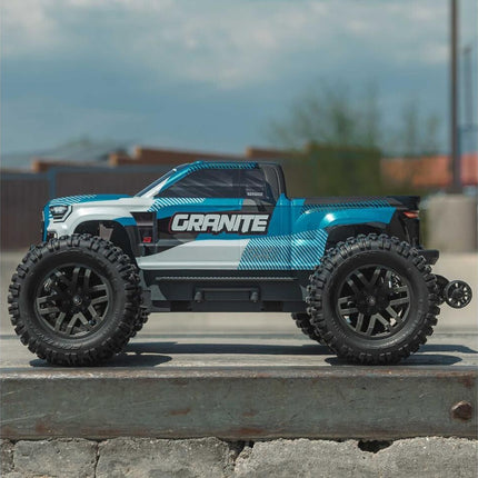 Arrma Granite 4x4 V4 223S DSC 1/10 RTR Brushless 4WD Monster Truck Blue