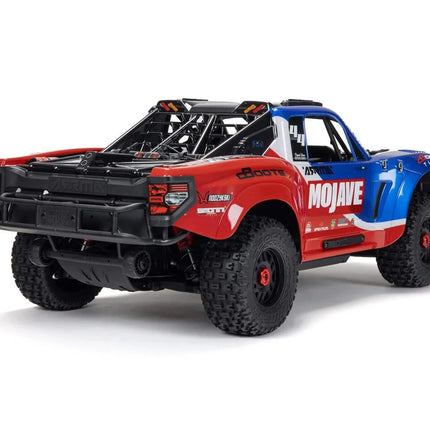 Arrma MOJAVE 4S BLX Brushless 1/8 4WD RTR Electric Desert Truck (Blue/Red)