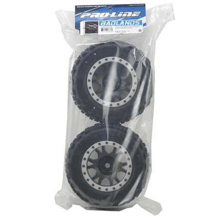 Pro-Line X-Maxx Badlands MX43 Pro-Loc Pre-Mounted All Terrain Tires (MX43)