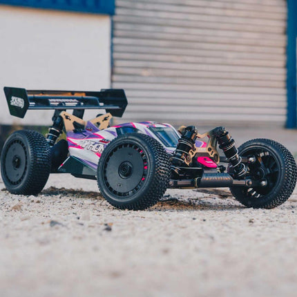Arrma Typhon "TLR Tuned" 1/8 4WD Buggy Roller (Pink/Purple) ARA8306
