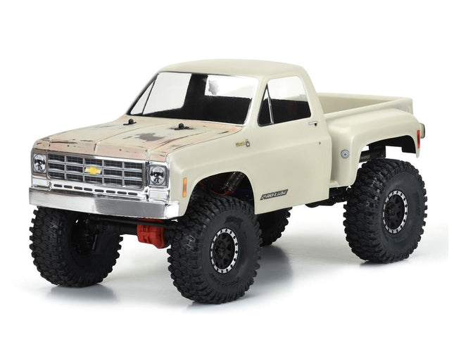 Pro-Line 1978 Chevy K-10 12.3" Rock Crawler Body (Clear) w/Cab & Bed