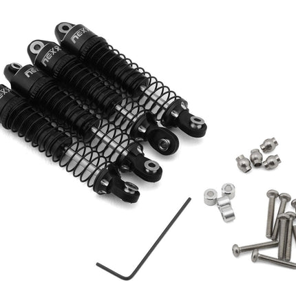 NEXX Racing Redcat Ascent18 Long Travel Aluminum Oil Shocks Black 59mm