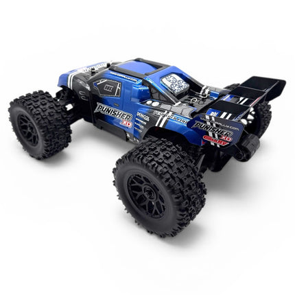 Team Corally Punisher XD 4WD 2S Small Scale RTR Monster Truck Blue C-00231-B