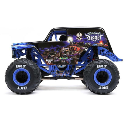Losi 1/18 Mini LMT 4X4 Brushed Monster Truck RTR Son-Uva Digger LOS01026T2