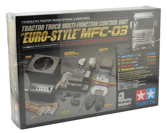 Tamiya MFC-03 1/14 Semi Truck Euro Style Multi-Function Unit TAM56523