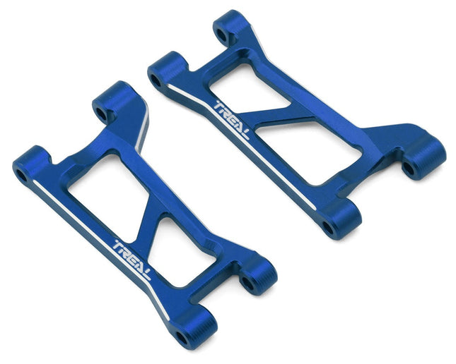 Treal Hobby Aluminum Front Upper Suspension Arm Set Traxxas Mini Maxx Blue