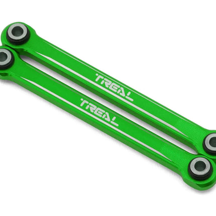 Treal Hobby Aluminum Front Steering Links Traxxas Mini Maxx Green