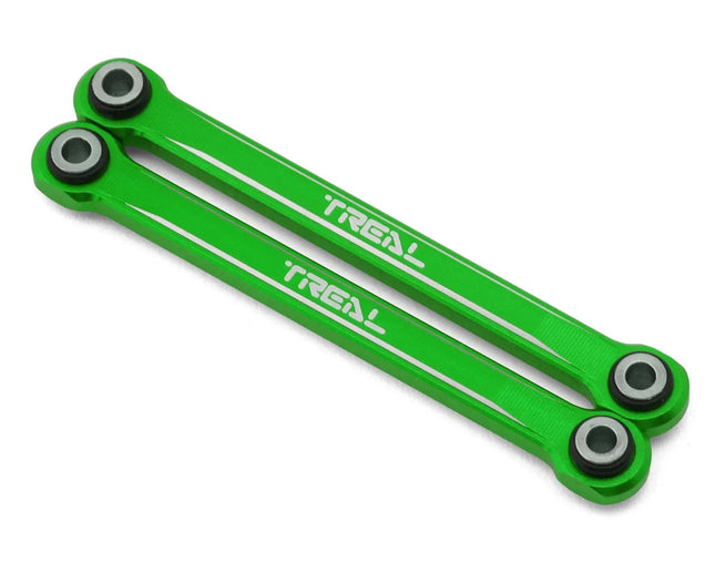 Treal Hobby Aluminum Front Steering Links Traxxas Mini Maxx Green