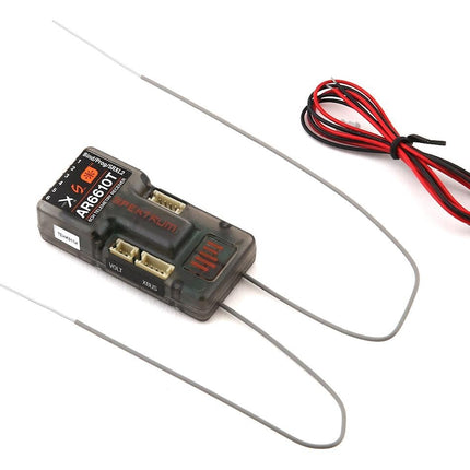 Spektrum RC AR6610T 6 Channel DSMX Aircraft Telemetry Receiver SPMAR6610T