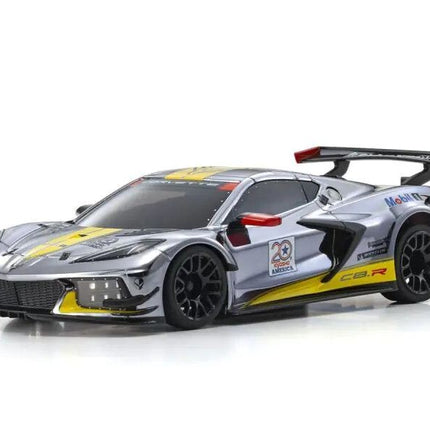 Kyosho Mini-Z RWD MR-04 Chevrolet Corvette C8.R Chrome/Yellow 20th Annivesary