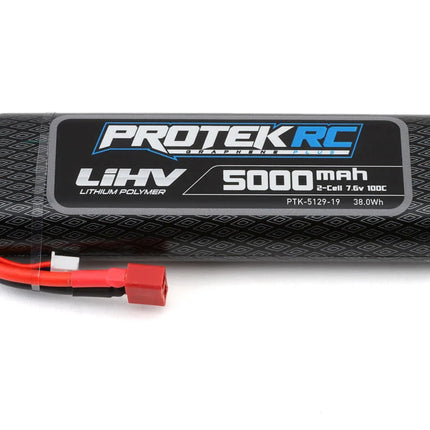 ProTek RC 2S 100C Si-Graphene + HV LiPo Stick Pack TCS Battery (7.6V/5000mAh)
