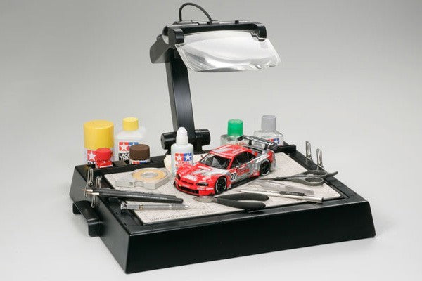 Tamiya 74064 Work Station with Magnifying Lens TAM74064